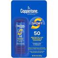 Coppertone SPORT Sunscreen Lip Balm SPF 50 Sunscreen for Lips Water Resistant Lip Sunscreen SPF 50 Skin Protectant 0.13 Oz Tube