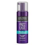 John Frieda Frizz Ease Dream Curls Air Dry Waves Styling Foam 5oz Curl Defining Frizz Control Hair Product for Curly & Wavy Hair