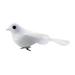 Car Decorations Interior Ball Ornament Set Pigeons Bird Small Feathers Creative White Three- White White Bird Clip Bird Turned Feathers Decoration Head Christmas Ornamental Ball