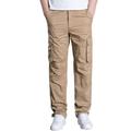 Hip-hop Pants for Men s Casual Straight Cargo Slim Fit Motorcycle Denim Hiking Long Pants