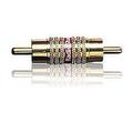 RadioShack - Phono Coupler - RCA (Phono) Male to RCA (Phono) Male - Gold Series