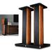 OUKANING Pair 35.4 Bookshelf Speaker Audio Stands Surround Sound Theater Audio Stands