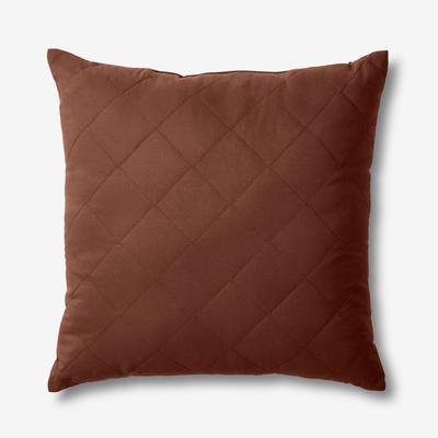 BH Studio Square Pillow Cover by BH Studio in Choc...