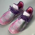 Adidas Shoes | Adidas X Pharrell Williams Pw Hu Holi Nmd Mc Pink Glow Size 10 Men’s Sneakers | Color: Pink/White | Size: 10
