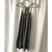 American Eagle Outfitters Dresses | American Eagle Striped Tank Dress Size S | Color: Black/Gray | Size: S