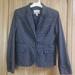J. Crew Jackets & Coats | Euc Women's J. Crew Schoolboy Slate Blue & White Polka-Dots Blazer Jacket Size 4 | Color: Blue/White | Size: 4