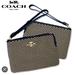Coach Bags | Coach Legacy Leather/Jacquard Corner Zip Wristlet/Gold Tone Hardware | Color: Black/Cream | Size: 6.24” X 4”