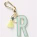 Anthropologie Accessories | Anthropologie Keychain Letter R. New In The Box. | Color: Gold/Green | Size: Os