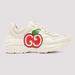 Gucci Shoes | Authentic Womens Gucci Rython Sneakers 9.5 | Color: White | Size: 9.5