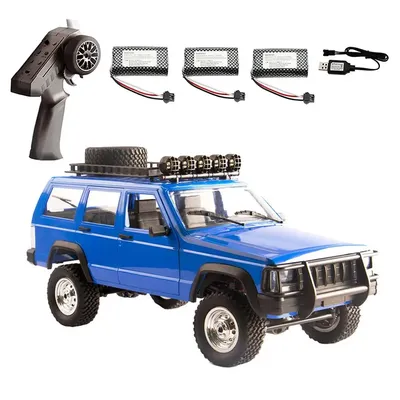 Cherokee – voiture télécommandée à quatre roues véhicule d'escalade jouets pour garçons Mn78 1/12
