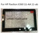 Numériseur d'écran tactile 11.6 pouces pour HP Pavilion X360 11-AA 11-ab