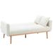 Elegant Velvet Sofa, Accent Sofa Loveseat Sofa with Metal Feet, Folding Futon Sofa Bed