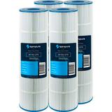 SpiroPure Replacement for Super Star Clear C4500 C4520 Hayward CX875REM Pleatco PA112 Unicel C-7489 Filbur FC-1275 Hot Tub Spa Pool Filter Replacement Cartridge (Case of 4)