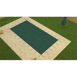 GLI Secur-A-Pool 20 x 42 Rectangular Green Mesh Winter Safety Cover for Pool