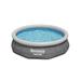 Bestway 10 x 2.1 Circle 26 Deep Inflatable Above Ground Pool