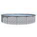 Lake Effect Pools Galleria 24 x 52 Round Resin Protected Steel Sided Above Ground Swimming Pool