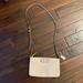 Coach Bags | Coach Darcy Saffiano Bow East West Crossbody Shoulder Bag In Tan Like New | Color: Silver/Tan | Size: See Listing