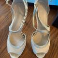 Disney Shoes | Gorgeous New Cream Disney Heels | Color: Cream | Size: 10