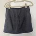 J. Crew Skirts | J. Crew Wool Mini Skirt Size 4 | Color: Gray | Size: 4