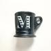 Anthropologie Office | Anthropologie Noir Monogram Mug, Letter "M" | Color: Black/White | Size: Os
