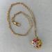 J. Crew Jewelry | J. Crew Pendant Necklace - Nwot | Color: Gold/Pink | Size: Os