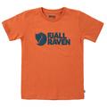 Fjällräven - Kid's Fjällräven Logo T-Shirt - T-Shirt Gr 158 orange