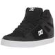 DC Shoes Herren Pure High Top Wc Casual Sneakers Skate-Schuh, Schwarz Schwarz Weiß, 38 EU