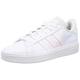 adidas Damen Grand TD Lifestyle Court Casual Shoes Sneaker, FTWR White/Almost pink/FTWR White, 44 EU