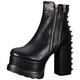 LAMODA Women's Walking Away Ankle Boot, Black Pu, 5 UK