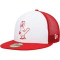 Men's New Era White/Red St. Louis Cardinals 2023 On-Field Batting Practice 59FIFTY Fitted Hat