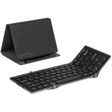 Plugable Full-Size Folding Bluetooth Keyboard with Case BT-KEY3XL