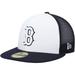 Men's New Era White/Navy Boston Red Sox 2023 On-Field Batting Practice 59FIFTY Fitted Hat