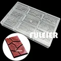 Moules à chocolat en Polycarbonate pour barres de bonbon ustensiles de cuisson pour gâteaux