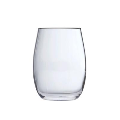 Fortessa DV.PS.203 15 oz Outside White Wine Glass, Plastic, Clear