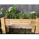 Personalised Tanalised Garden Trough Planter, Planter Box, Herb Planter, Flower Planter, Patio Planter, Decking Planter, Garden Edge Planter
