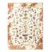 Canvello Fine Hand Knotted V.silk Modern Rug - 8'11'' X 12'3'' - Ivory - 12'3'' x 8'11''