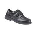 Blair Men's Dr. Max™ Leather One-Strap Casual Shoes - Black - 9