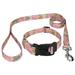 Country Brook PetzÂ® Deluxe Watercolor Peonies Dog Collar and Leash Large