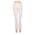Peck & Peck Jeggings - Low Rise: Ivory Bottoms - Women's Size 2
