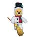 Disney Toys | Disney Store Winnie The Pooh Snowman Beanie Plush 8” | Color: Black/Gold | Size: N/A