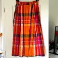 Anthropologie Skirts | Maeve Anthropologie Maxi Skirt. Anthropologie Anthropologie | Color: Orange | Size: Xs