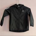 Adidas Jackets & Coats | Adidas Kids Black Windbreaker Size 4 Lightweight Jacket With Hood | Color: Black | Size: 4b