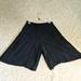 Kate Spade Shorts | Nwt Kate Spade Size 4 Black Pleated Culotte Shorts 100% Silk | Color: Black | Size: 4