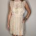 Free People Dresses | Brand New Free People Lace Dress Size 6 Nwt | Color: Cream/White | Size: 6