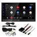 JVC KW-M780BT 6.8 Digital Media Receiver Compatible With Apple CarPlay / Android Auto with Back Up Camera and Steering Wheel Interface