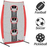 Football Kicking Cage Football Net Football Throwing Net Football Target Net Football Training Equipment for Backyard Mutil-Sports Availble