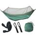 HES Strong Load-bearing Solid Straps Auto Opening Outdoor Hammock Outdoor Portable Swing Hammock with Anti-mosquito Net Camping Equipment