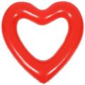 NUOLUX Pool Heart Inflatable Shaped Swimming Ring Float Pool Float Water Inflatable Floats Floaties Ring Swimsummer