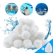 1.5 lbs Pool Filter Balls Eco-Friendly Fiber Filter Media for Swimming Pool Sand Filters (Equals 50 lbs Pool Filter Sand)