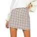 Women s Short Skirt Small Fragrant High Waist Skirt Vintage Woolen Plaid A Shaped Skirt Lace Skirt Denim Skirts for Women Long Pencil Skirts for Women Knee Length Skirts for Women Hot Tennis Skirt